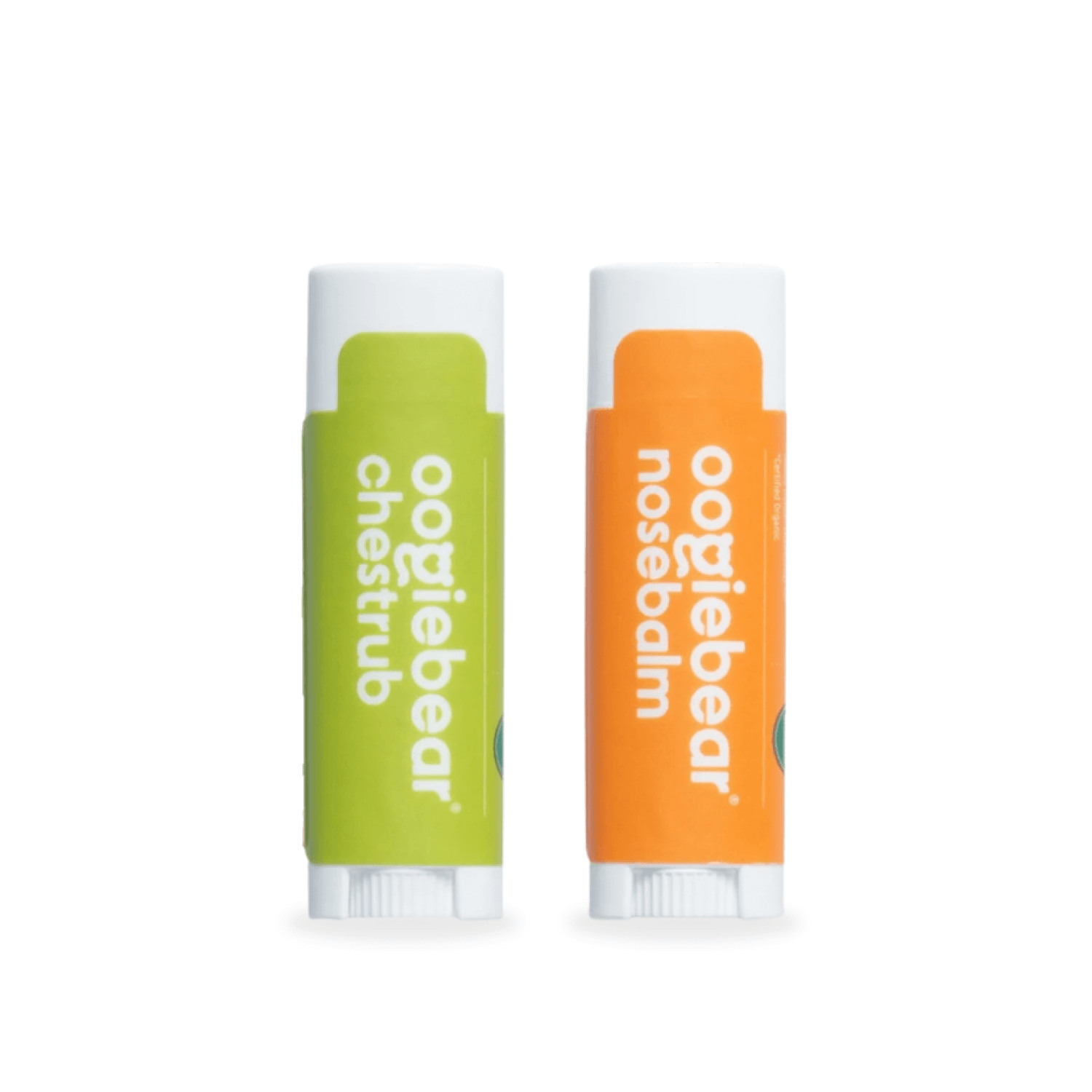 oogiebear mini baby nosebalm and chestrub kit