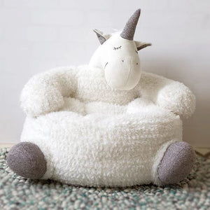 Children's Bear Couch In Winter
