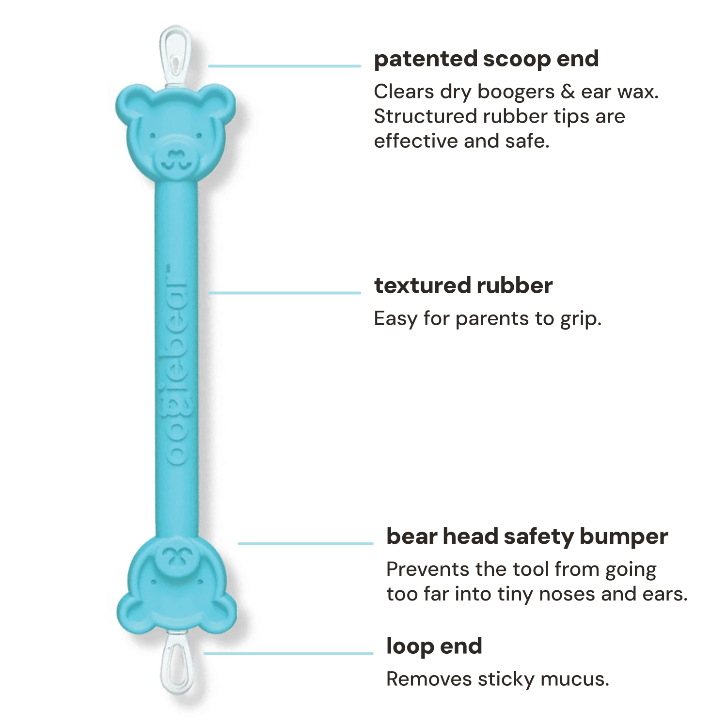 oogiebear 3-pack booger picker