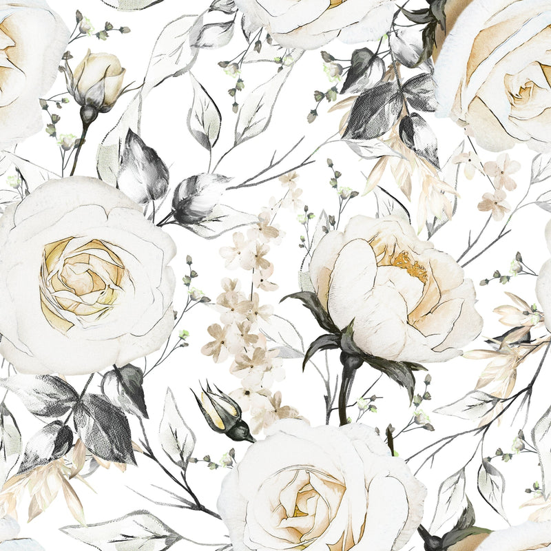 Baby Shopping Cart Cover | Coming Up Roses Beautiful Floral Print
