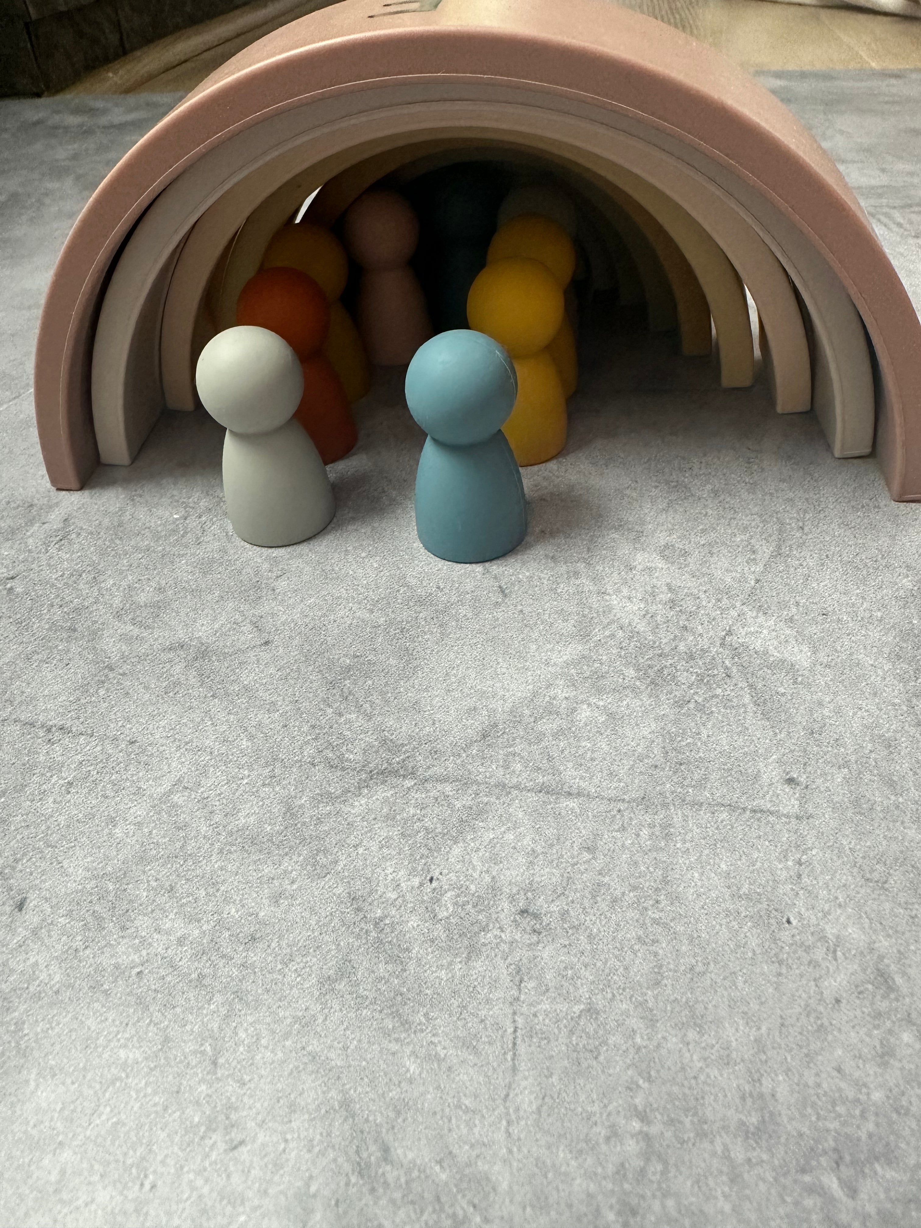 Mini Silicone Dolls – Set of 6 | LYTL®️